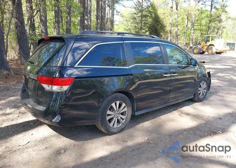 2015 Honda Odyssey Ex-L from USA, damaged, VIN 5FNRL5H60FB069785